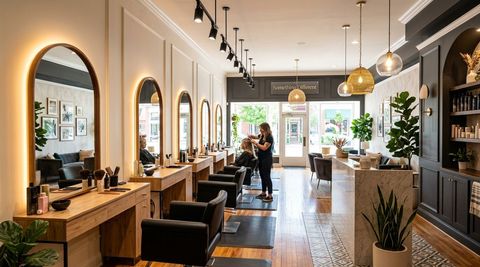 Illustration of Something Different, beauty salon in Alton, IL